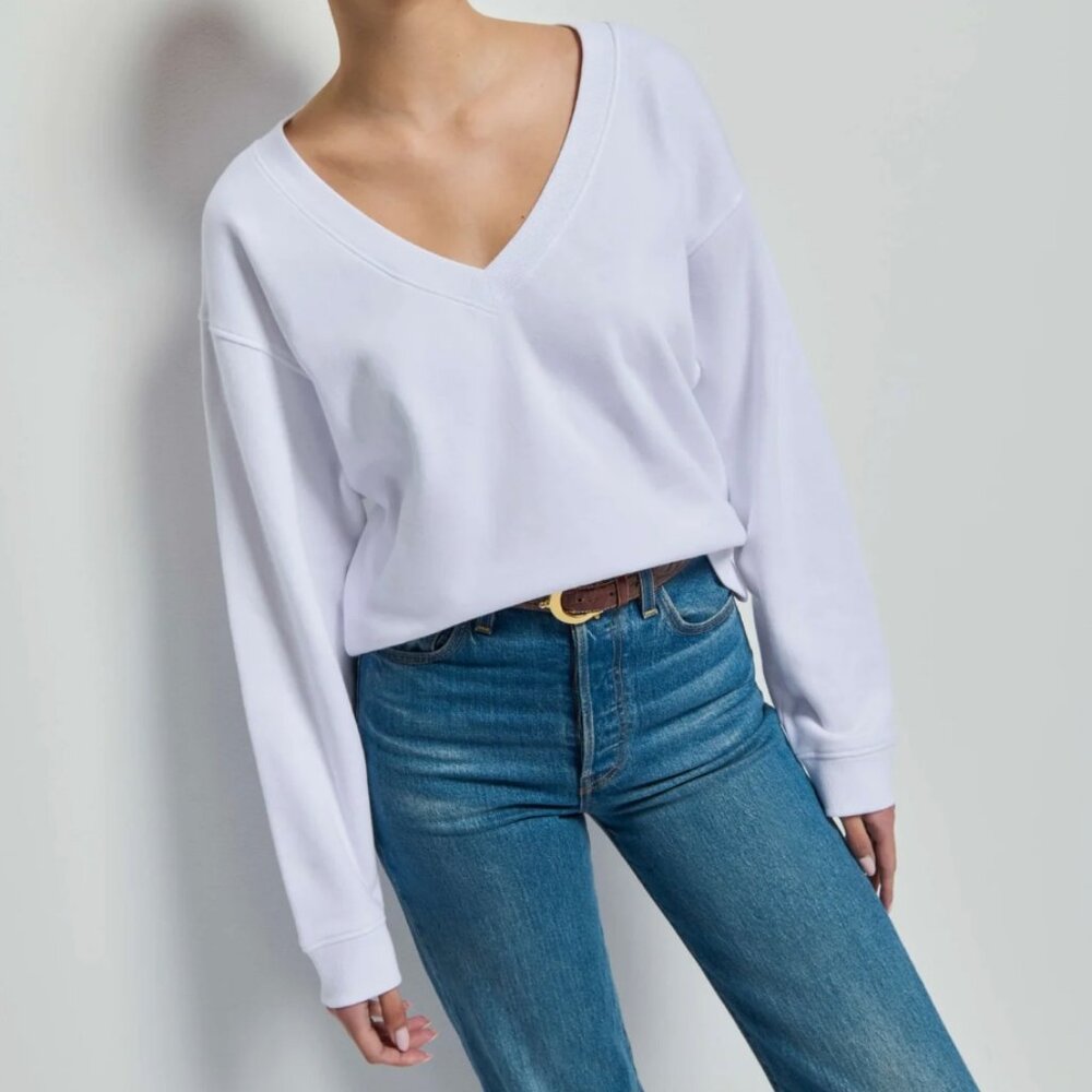 Nation Ltd Wyatt Sweatshirt White